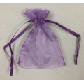 Organza Bags Purple (10) 3" x 4" 
